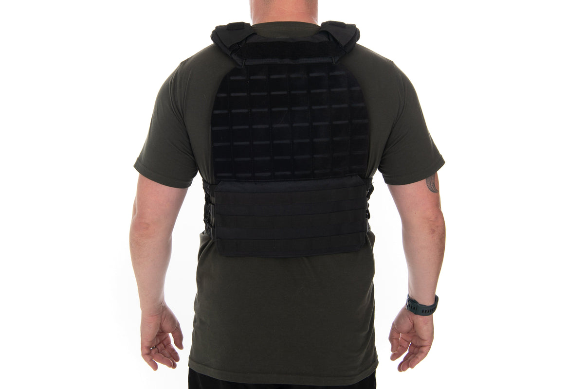 Black weight vest