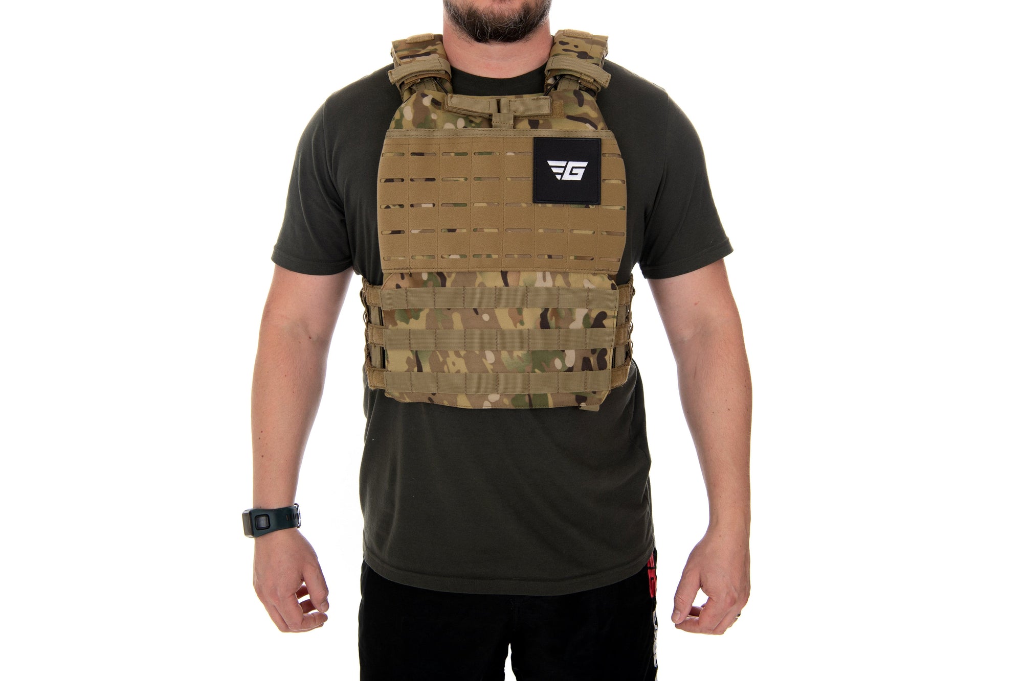 Camo weighted vest