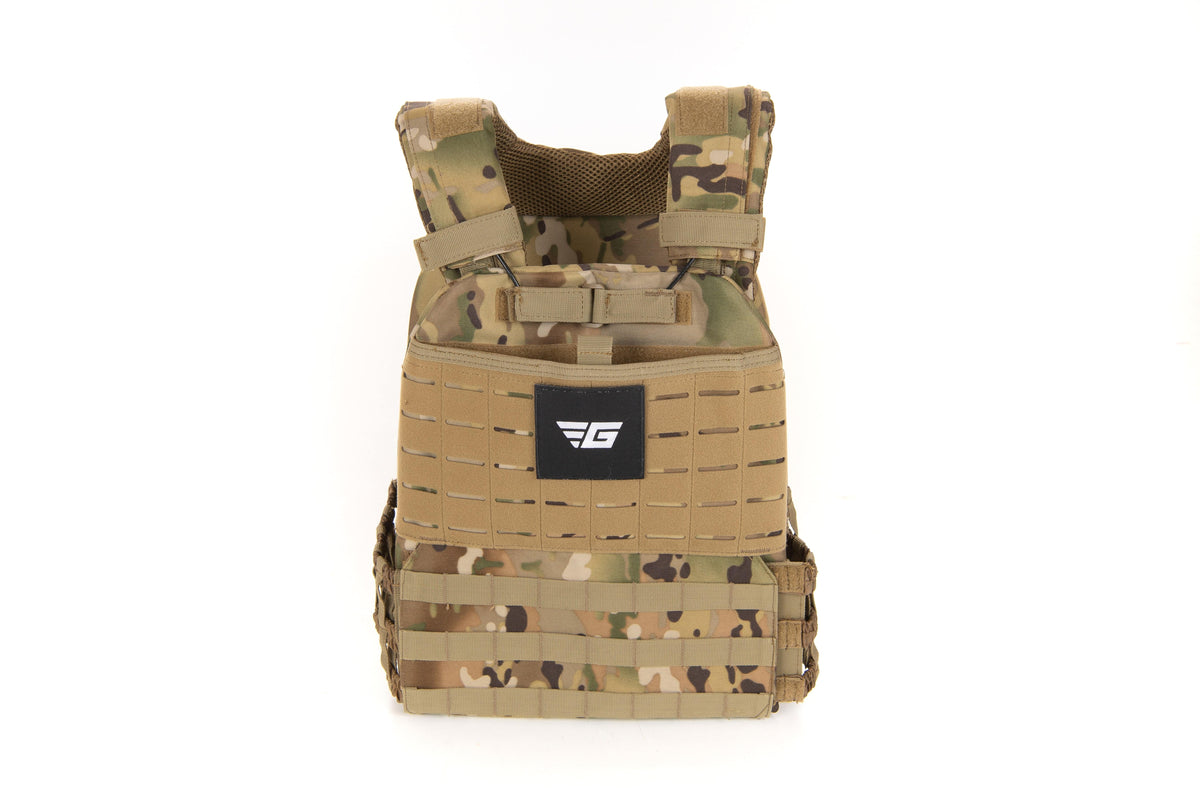 camo weighted vest